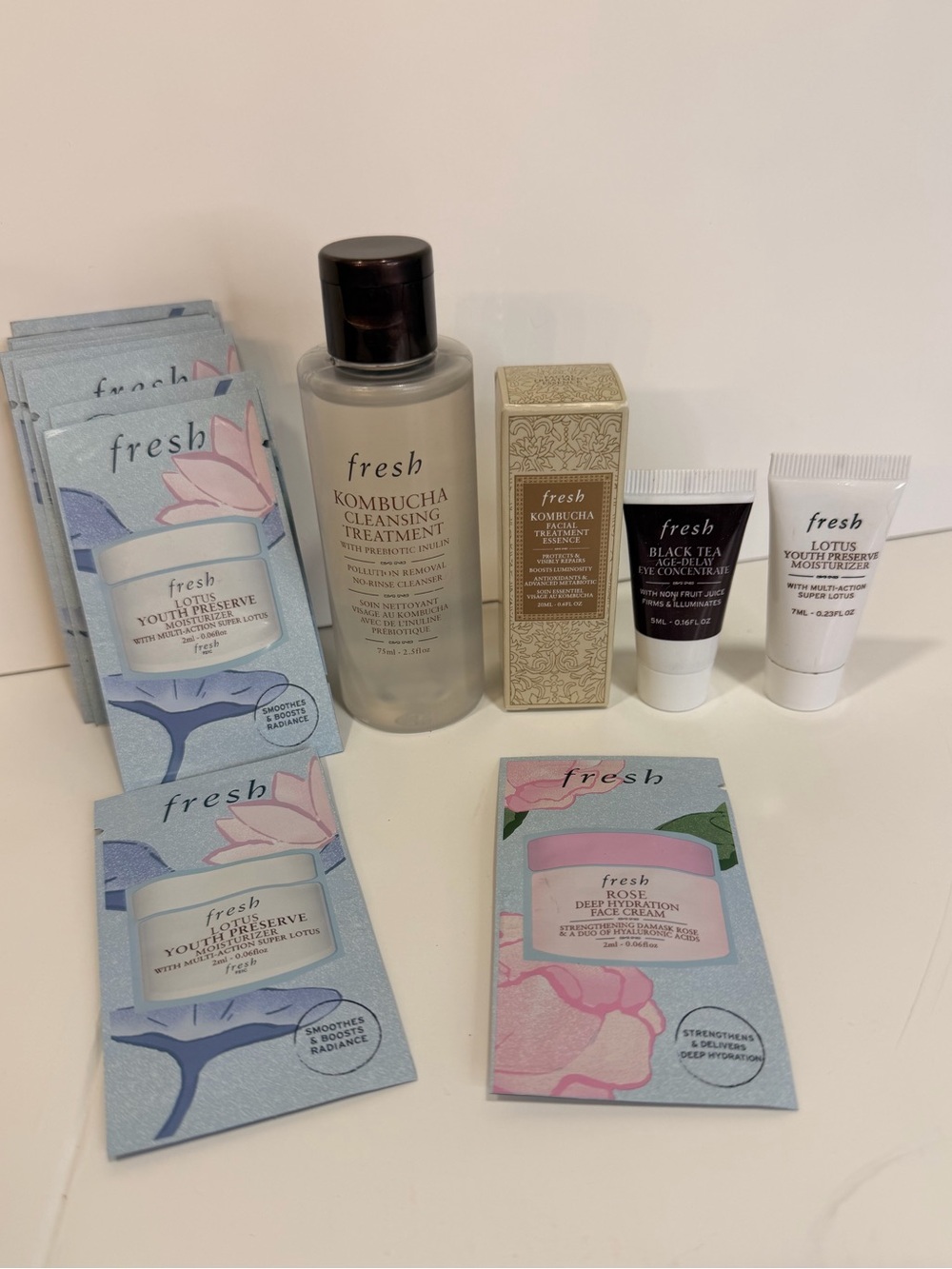 Fresh Youth Preserve Moisturizer with multi-action super Lotus, Kombucha, Bundle